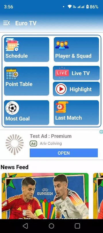 Euro Cup 2024 Live apk download for android