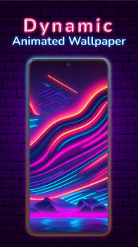 Neon Live Wallpaper Glitzy app free download v1.0.1 screenshot 3