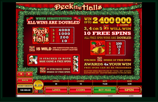 Deck the Halls slots free apk download for android v1.0.0 screenshot 3