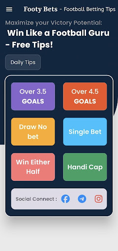 Footy Bet Football Betting Tip app download latest version