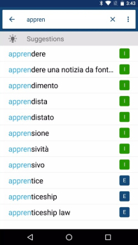 italian english dictionary app offline version v11.1.0 screenshot 3