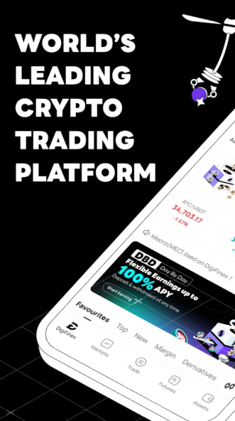 DigiFinex Crypto Exchange App Download Latest Version