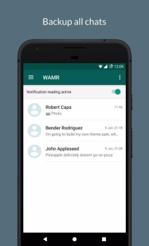 WAMR Undelete messages app for android download  v0.15.3 screenshot 2