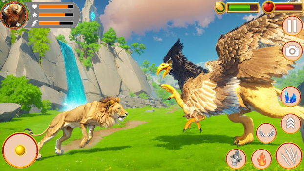 Magical Griffin vs Wild Lion apk download latest version v1.0 screenshot 1