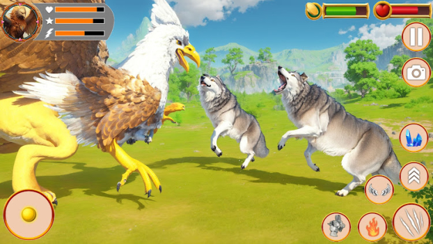 Magical Griffin vs Wild Lion apk download latest version v1.0 screenshot 2