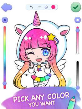 Chibi Doll Coloring Games apk download latest version v1.0 screenshot 1