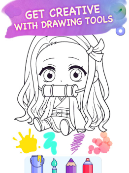 Chibi Doll Coloring Games apk download latest version v1.0 screenshot 3