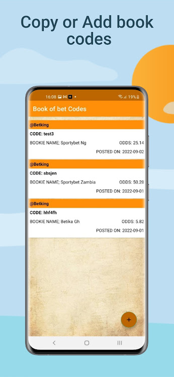 Book Of Bet Codes apk download latest version