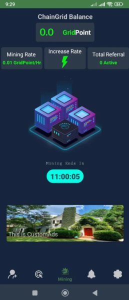 ChainGrid Network mining app download apk latest version