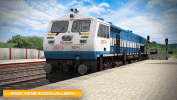 India Rail Sim 3D Train Game mod apk unlimited everything no ads v8.0 screenshot 1