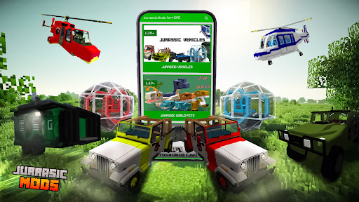 Dinosaurs Mod for Minecraft PE 1.21 apk latest version v1.2.5 screenshot 2