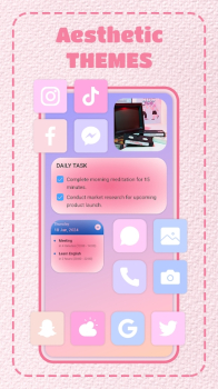 Photowidget Aesthetic Themes app download latest version v1.1.0_10_19072024 screenshot 1