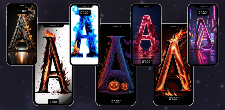 Letter A wallpapers app download for android v2.0 screenshot 3