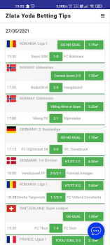 Zlata YODA FIXED Betting Tips mod apk free download v1.0.0 screenshot 2