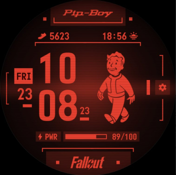 Fallout Pip Boy SE Watch Face Apk Free Download v1.0 screenshot 3