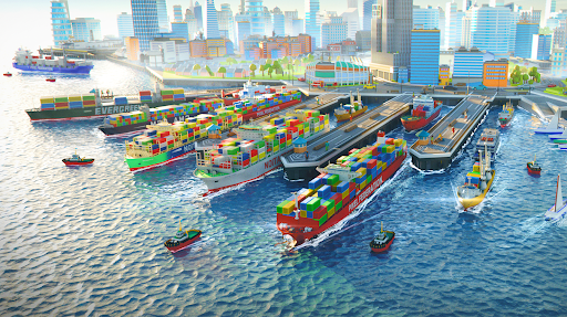 Port City Ship Tycoon mod apk 3.2.0 unlimited everything no ads v3.2.0 screenshot 3