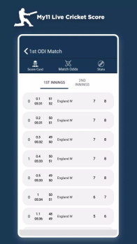 my11 Fast Cricket Score App for Android Download v1.0.1 screenshot 2