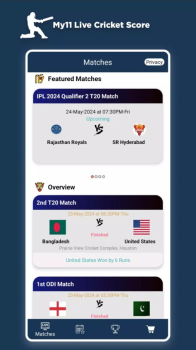 my11 Fast Cricket Score App for Android Download v1.0.1 screenshot 3