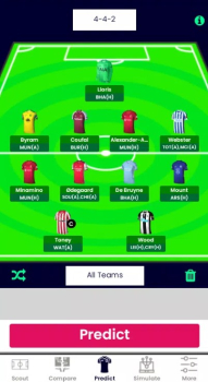 Fantasy Predictor App for Android Download v1.1.21 screenshot 1