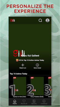 Giili Anime mod apk premium unlocked no ads latest version v2.6 screenshot 2