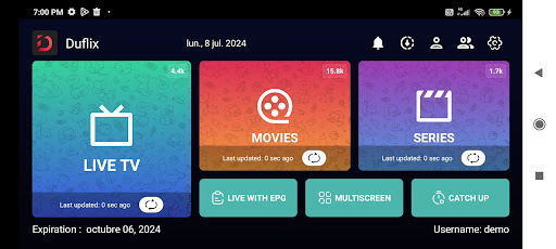 Duflix IPTV Player premium mod apk free download no ads v1.0.5 screenshot 2