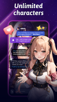 Mollie Anime Chatbot Roleplay Mod Apk Premium Unlocked v1.0.2 screenshot 3