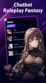 Mollie Anime Chatbot Roleplay Mod Apk Premium Unlocked v1.0.2 screenshot 1