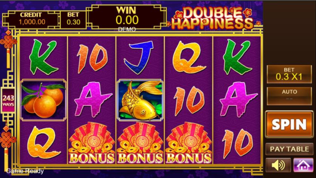 DOUBLE HAPPINESS slot machine apk download latest version v1.0.0 screenshot 1