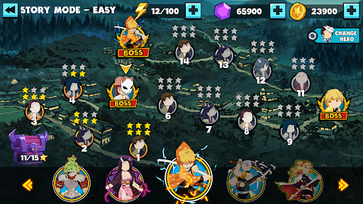 Stick Demon Shadow Fight mod menu apk unlocked everything