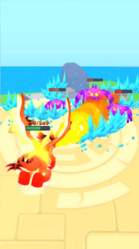 Monster Evolution Run & Battle mod apk unlimited money and gems v0.2.6 screenshot 3