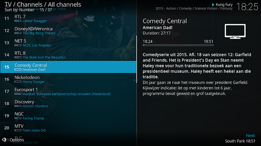Kodi 21.0 app for android tv box (apk) latest version v21.0 screenshot 2