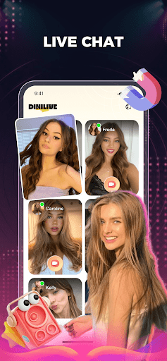 Dinilive Online video Chat apk download latest versionͼƬ1