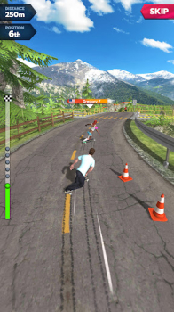 Downhill Race League Mod Apk Unlocked Everything v1.2.6 screenshot 3