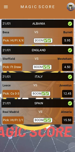 Magic Score app download apk latest version