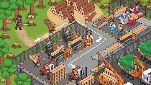 Lumber Out mod apk 0.19.2 (unlimited money and diamond) v0.19.2 screenshot 1