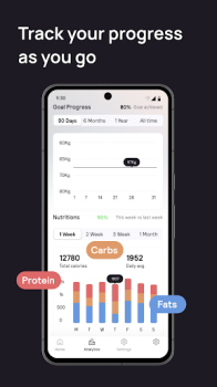 Cal AI Food Calorie Tracker Mod Apk Premium Unlocked v1.0.5-supperWall screenshot 2