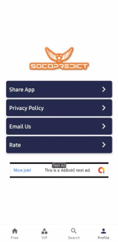 Socopredict App for Android Download v5.0 screenshot 1