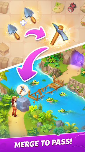 Merge Adventure Travel Games mod apk downloadͼƬ1