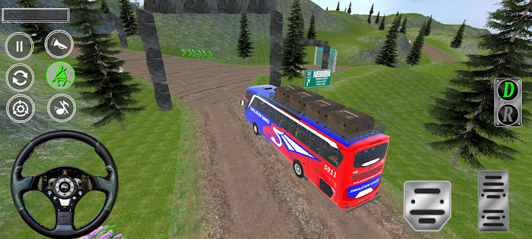 Bus Simulator Offroad Bus Sim mod apk latest version v0.1 screenshot 3