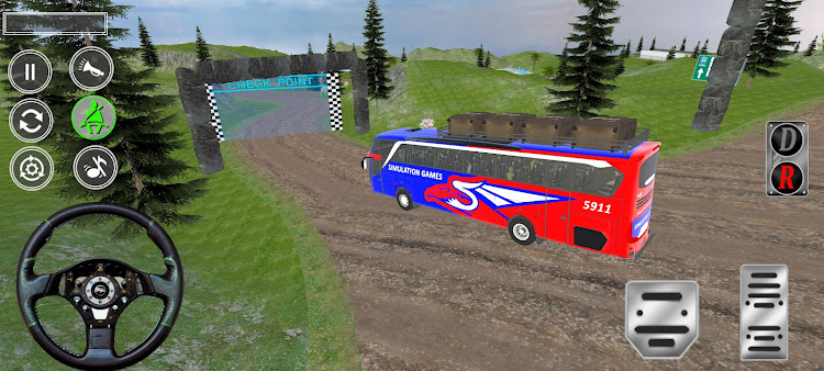 Bus Simulator Offroad Bus Sim mod apk latest version v0.1 screenshot 4