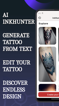 Ai Inkhunter Tattoo Design app download for android v1.0.1 screenshot 3