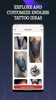 Ai Inkhunter Tattoo Design app download for android v1.0.1 screenshot 4