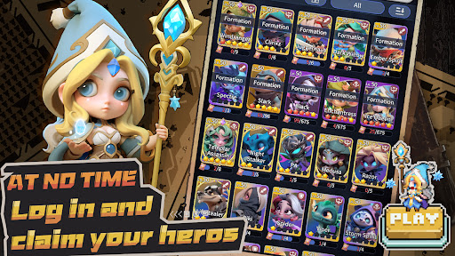 Pixel Idle Saga mod apk unlimited money and gems v5.0.0 screenshot 3