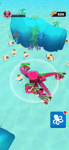 Octopus Feast mod apk 1.3.0 Unlimited Everything and Max Level