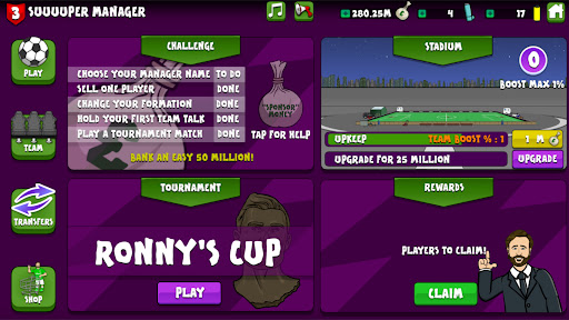 442oons Football Manager mod apk unlimited money and gems