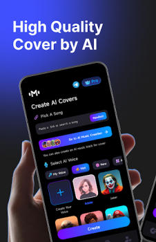 CoverX AI Cover Song Maker Mod Apk Premium Unlocked v1.0.2 screenshot 2