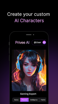 Privee AI AI Characters Mod Apk Download v1.0.0.2 screenshot 1