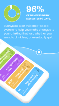 Sunnyside Drink Less Alcohol app download latest version v1.31.0 screenshot 1