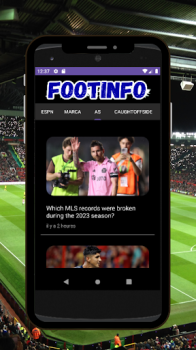 Foot info apk download latest version v1.2 screenshot 1