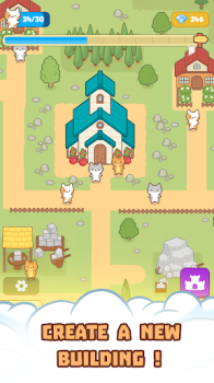 Idle Cat Town Apk Latest Version v1.0 screenshot 3